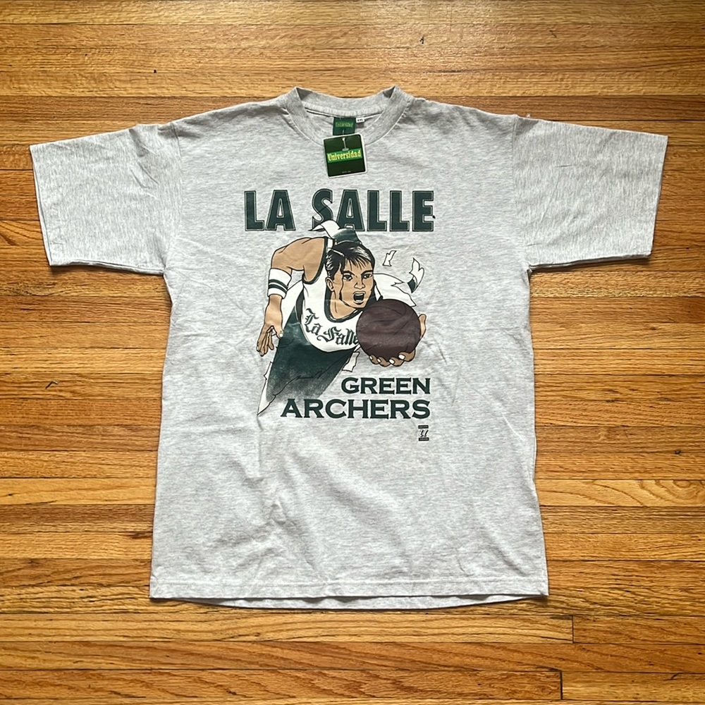 Vintage Basketball Graphic T-Shirt / 90s / XXL
